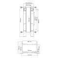A440AH (KHL-4000A) Подъемник четырехстоечный, 4 тонны, под 3D сход-развал (Красный) #2
