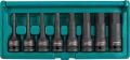 S05A408S Набор насадок торцевых ударных 1/2"DR шестигранных, H5-H19, 8 предметов #2
