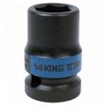 ГОЛОВКА ТОРЦЕВАЯ УДАРНАЯ ШЕСТИГРАННАЯ 1/2", 14 ММ KING TONY 453514M #1
