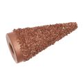 NS05-3324 Конус шероховальный Ø25х50мм AH 3/8"-24 thead, 24 Grit #1
