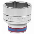ГОЛОВКА ТОРЦЕВАЯ СТАНДАРТНАЯ ШЕСТИГРАННАЯ 1/2", 46 ММ KING TONY 433546M #1