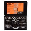 Набор метчиков и плашек SK-5 M5-M12, кейс, 24 предмета AFFIX AF35100024C #1