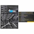 Тележка инструментальная 7-и полочная с набором инструментов 272пр KT-55304 #4