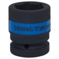 ГОЛОВКА ТОРЦЕВАЯ УДАРНАЯ ШЕСТИГРАННАЯ 1", 38 ММ KING TONY 853538M #1