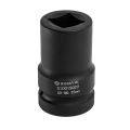 SID01SQ22 Головка торцевая ударная четырехгранная ROSSVIK, 1", 22мм, L-80мм #1