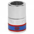 ГОЛОВКА ТОРЦЕВАЯ СТАНДАРТНАЯ ДВЕНАДЦАТИГРАННАЯ 3/4", 19 ММ KING TONY 633019M #1