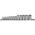 S06H414S Набор головок торцевых 1/4", 3/8", 1/2"DR, внешний TORX®, на держателе, Е4-E24, 14 предметов #1