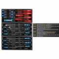 Тележка инструментальная 7-и полочная с набором инструментов 272пр KT-55304 #5