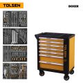 Набор инструментов "BOXER" в черной тележке, 157 предметов TOLSEN TT85415 #1