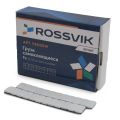 Груза клеевые (Fe) для легковых колес ROSSVIK FE005W, 12*5 г, тонкие, БЕЛАЯ эмаль, (50шт./кор.) #2
