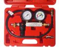 НАБОР ИНСТРУМЕНТОВ ДЛЯ ВЫЯВЛЕНИЯ УТЕЧЕК В ЦИЛИНДРАХ, ДИАПАЗОН 0-100PSI, 0-700КПА В КЕЙСЕ JTC-4208 #2