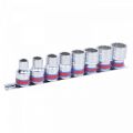 Набор торцевых головок 1/2", двенадцатигранные, 3/8"-7/8", 8 предметов KING TONY 4010SR #1