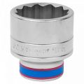 ГОЛОВКА ТОРЦЕВАЯ СТАНДАРТНАЯ ДВЕНАДЦАТИГРАННАЯ 3/4", 50 ММ KING TONY 633050M #1