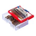 Набор вставок (бит) 1/4", TORX, HEX, Pozidriv, Phillips, Slotted, 32 предмета МАСТАК 058-10032C #1