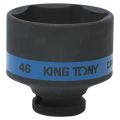 ГОЛОВКА ТОРЦЕВАЯ УДАРНАЯ ШЕСТИГРАННАЯ 1/2", 46 ММ KING TONY 453546M #1