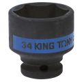 ГОЛОВКА ТОРЦЕВАЯ УДАРНАЯ ШЕСТИГРАННАЯ 1/2", 34 ММ KING TONY 453534M #1