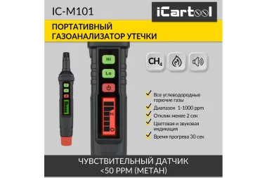 Газоанализатор цифровой портативный iCartool IC-M101 #4
