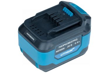 Гайковерт аккумуляторный, 1/2", 20 В, 1000 Нм, с аккумулятором 6А и зарядным устройством NE810K #14