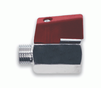 Вентиль шаровый m1/4"- f1/4" A304/2