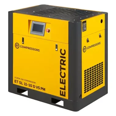 Винтовой компрессор ET-Compressors SL 11-10 D VS PM (IP23)  с частотным регулированием производительности