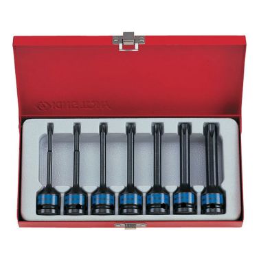 Набор ударных торцевых насадок 1/2", TORX, Т25-Т60 мм, 7 предметов KING TONY 4467PP