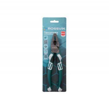 PP08 Пассатижи ROSSVIK PRO 8" 60CR-V #4