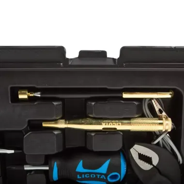 Большой набор инструментов 143 предмета 1/4" и 1/2" 6 гр. Licota ALK-8009F #10