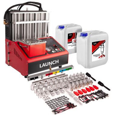 Установка для тестирования и очистки форсунок FSI, GDI и PIEZO Launch CNC-605+ LNC-265
