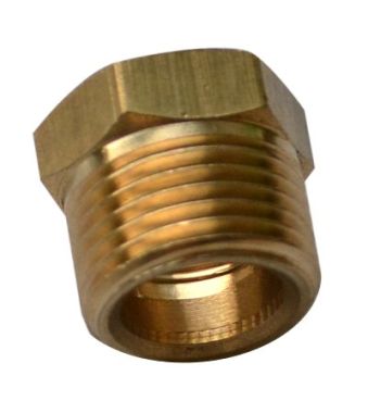 RP208338 Переходник внешняя резьба 3/8", внутренняя резьба 1/4" (10шт.)