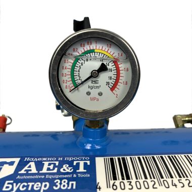 Бустер для накачки шин 38л T91010 AE&T #3