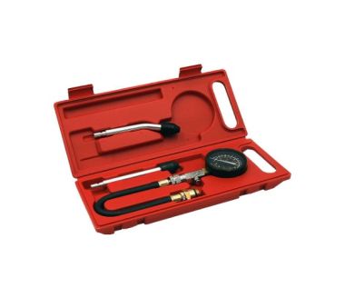 КОМПРЕССОМЕТР БЕНЗИНОВЫЙ С ДВУМЯ ЖЕСТКИМИ УДЛИНИТЕЛЯМИ CAR-TOOL CT-N0109
