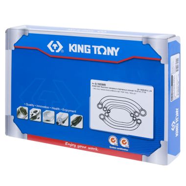 НАБОР НАКИДНЫХ СТАРТЕРНЫХ КЛЮЧЕЙ, ЛОЖЕМЕНТ, 5 ПРЕДМЕТОВ KING TONY 9-1905MR #3