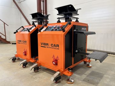 Вибростенд Vibrocar (Базовая комплектация с лестницами и шумоизоляцией)
