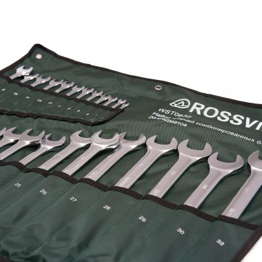 WST0632 Набор ключей комбинированных ROSSVIK 6-32мм, 26шт #2