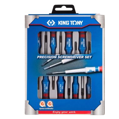 НАБОР ПРЕЦИЗИОННЫХ ОТВЕРТОК, 8 ПРЕДМЕТОВ KING TONY 32108MR #2