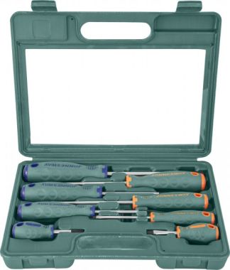 D71PP08S Набор отверток стержневых ANTI-SLIP GRIP, 8 предметов #2
