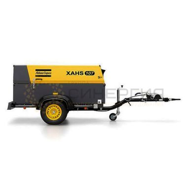 Дизельный компрессор передвижной Atlas Copco XAHS 350 CUD