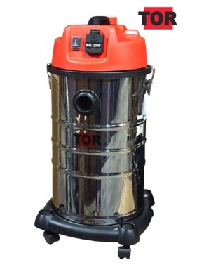 Профессиональный пылесос с розеткой TOR WL092A-30L INOX Артикул: WL092A-30L INOX