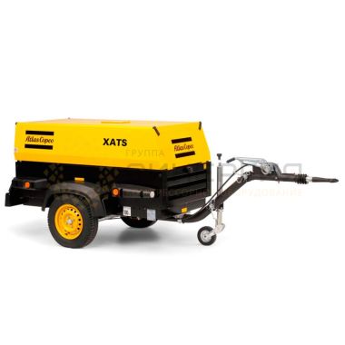 Дизельный компрессор передвижной Atlas Copco XAVS 166 DD