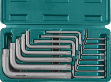 Набор угловых ключей Jonnesway Torx H0816S