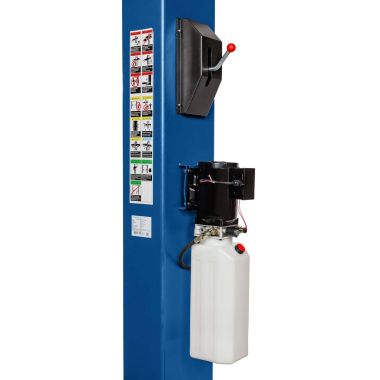 Автоподъемник двухстоечный ROSSVIK V2-5.5L г/п 5.5т, 380В, с верхней синхронизацией. Синий #5