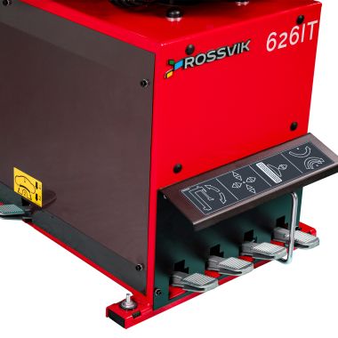 Станок шиномонтажный ROSSVIK V-626IT, авт, до 26", 380В, 2ск, взрыв. накачка. Цвет красный RAL3000 #2