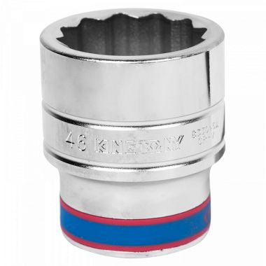 ГОЛОВКА ТОРЦЕВАЯ СТАНДАРТНАЯ ДВЕНАДЦАТИГРАННАЯ 1", 46 ММ KING TONY 833046M