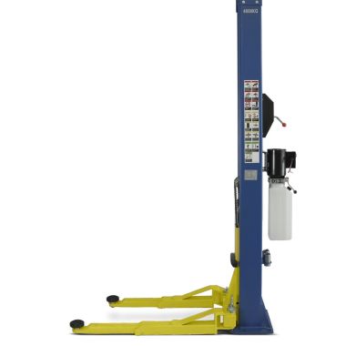Автоподъемник двухстоечный ROSSVIK V2-4LH г/п 4.0т, 380В, рукоятка, с верхней синхронизацией. Синий #3