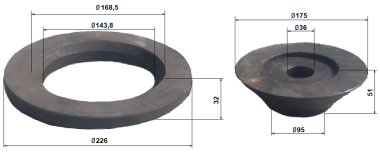 Конус для балансировочного станка ELC-F AE&T #2