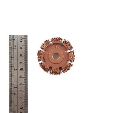 NS05-2316-RF Диск шероховальный, Ø50x13мм, AH 3/8''-24 thread, 16 Grit #3