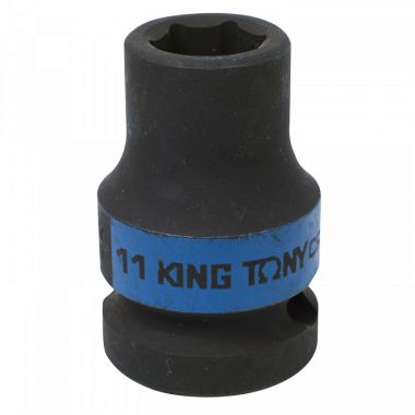 ГОЛОВКА ТОРЦЕВАЯ УДАРНАЯ ШЕСТИГРАННАЯ 1/2", 11 ММ KING TONY 453511M