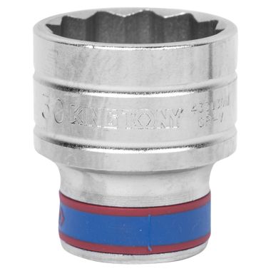 ГОЛОВКА ТОРЦЕВАЯ СТАНДАРТНАЯ ДВЕНАДЦАТИГРАННАЯ 1/2", 30 ММ KING TONY 433030M