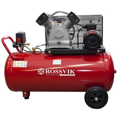 КОМПРЕССОР ПОРШНЕВОЙ ROSSVIK СБ4/С-100.LB30А, 420Л/МИН, 10БАР, РЕСИВЕР 100Л, 220В/2,2КВТ