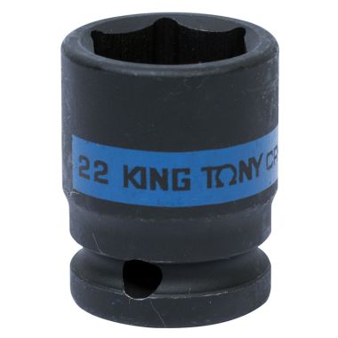 ГОЛОВКА ТОРЦЕВАЯ УДАРНАЯ ШЕСТИГРАННАЯ 1/2", 22 ММ KING TONY 453522M